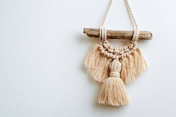 Diy macrame hotsell net bag